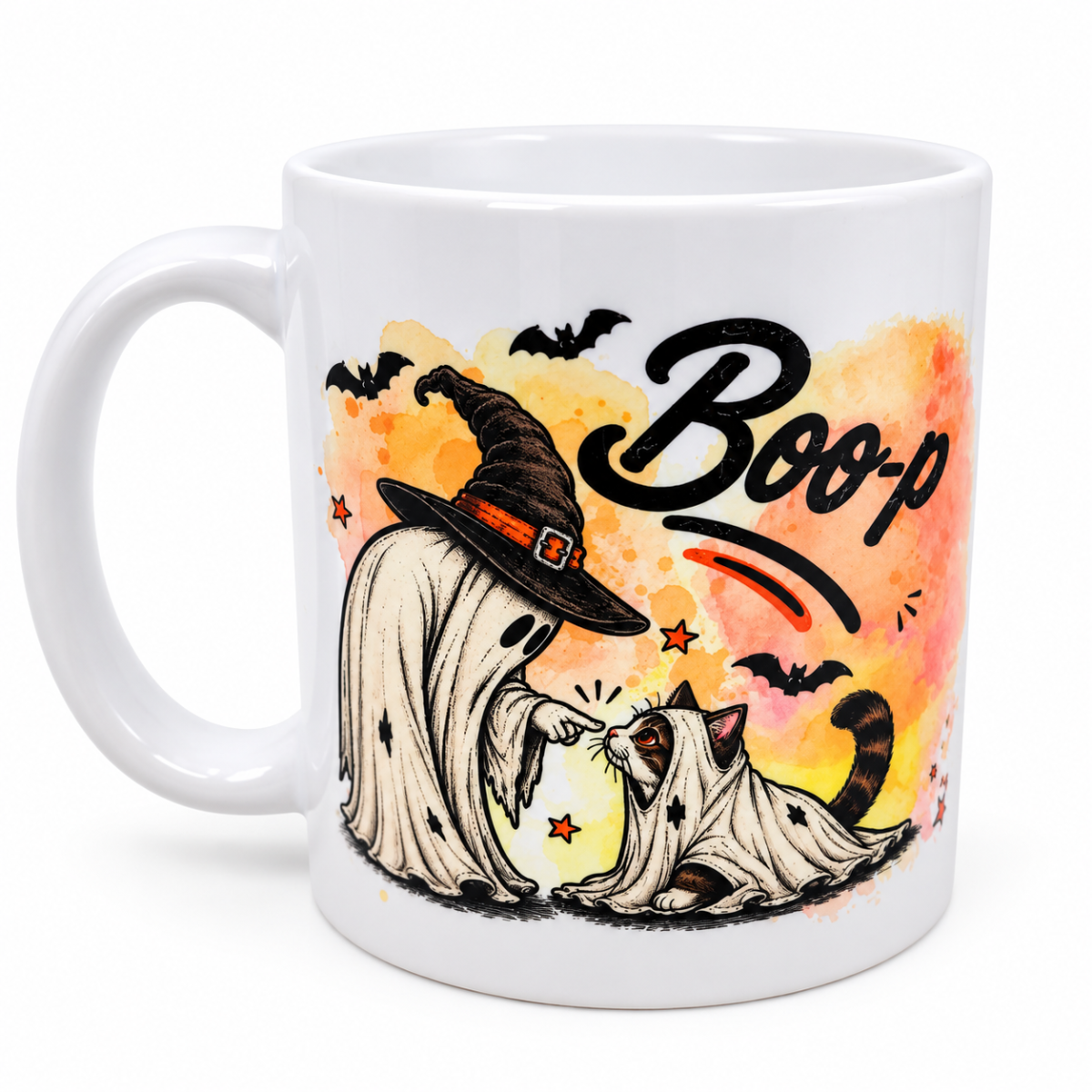 Halloween Tasse Boop Katze